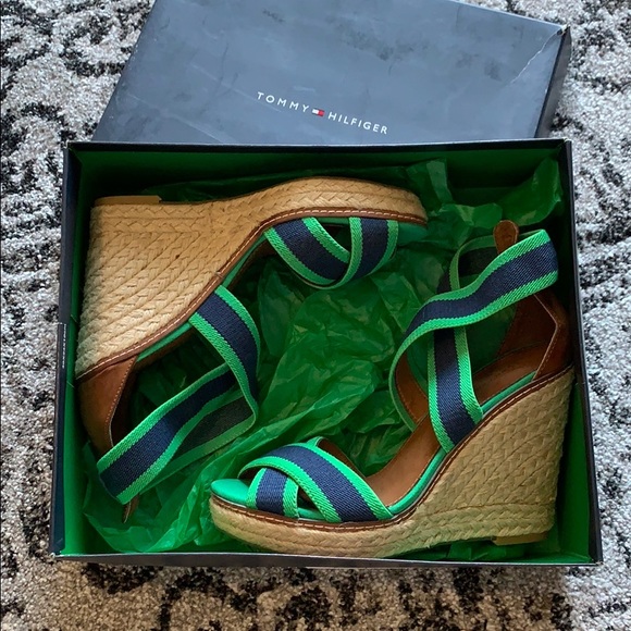 Tommy Hilfiger Shoes - NIB Tommy Hilfiger wedge sandals